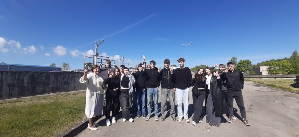 Ekskursija į Elektrėnų-Vievio nuotekų valymo įrenginius