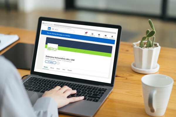 UAB „Elektrėnų komunalinis ūkis“ – dabar ir „LinkedIn“ platformoje!