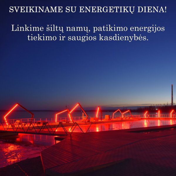 Sveikiname su Energetikų diena!