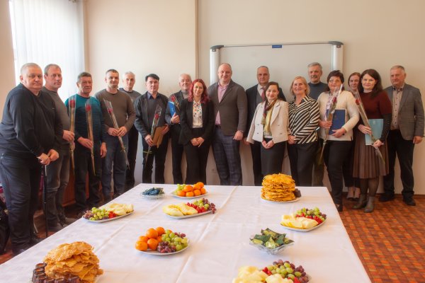 Įteiktos padėkos darbuotojams